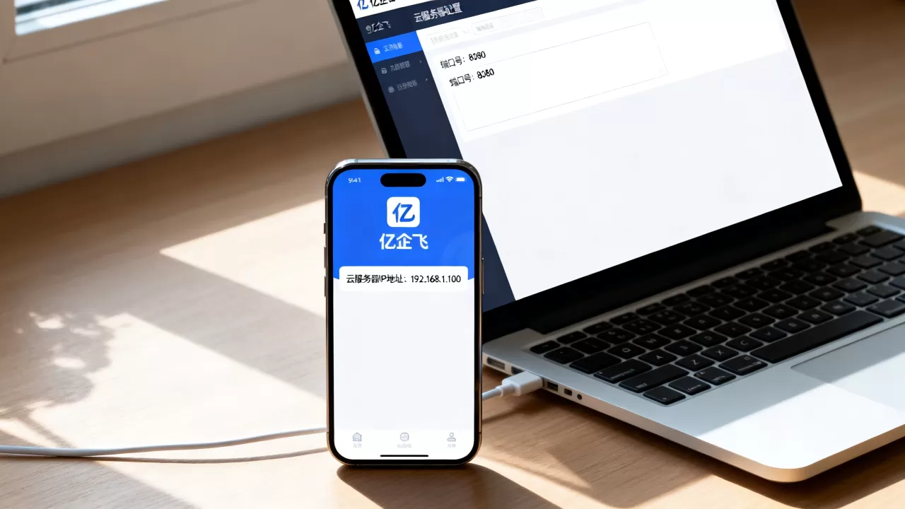 app怎么对接云服务器?亿企飞APP对接地端配置教程 app怎么对接云服务器?亿企飞APP对接地端配置教程