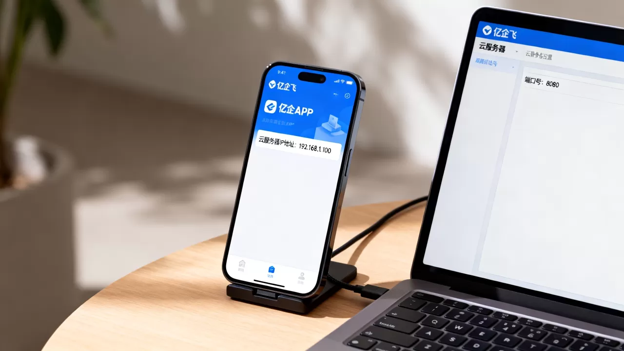 app怎么对接云服务器?亿企飞APP对接地端配置教程 app怎么对接云服务器?亿企飞APP对接地端配置教程