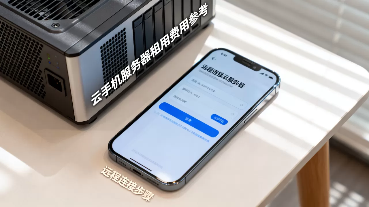 安卓手机怎么远程连接云服务器？云手机服务器租用费用
