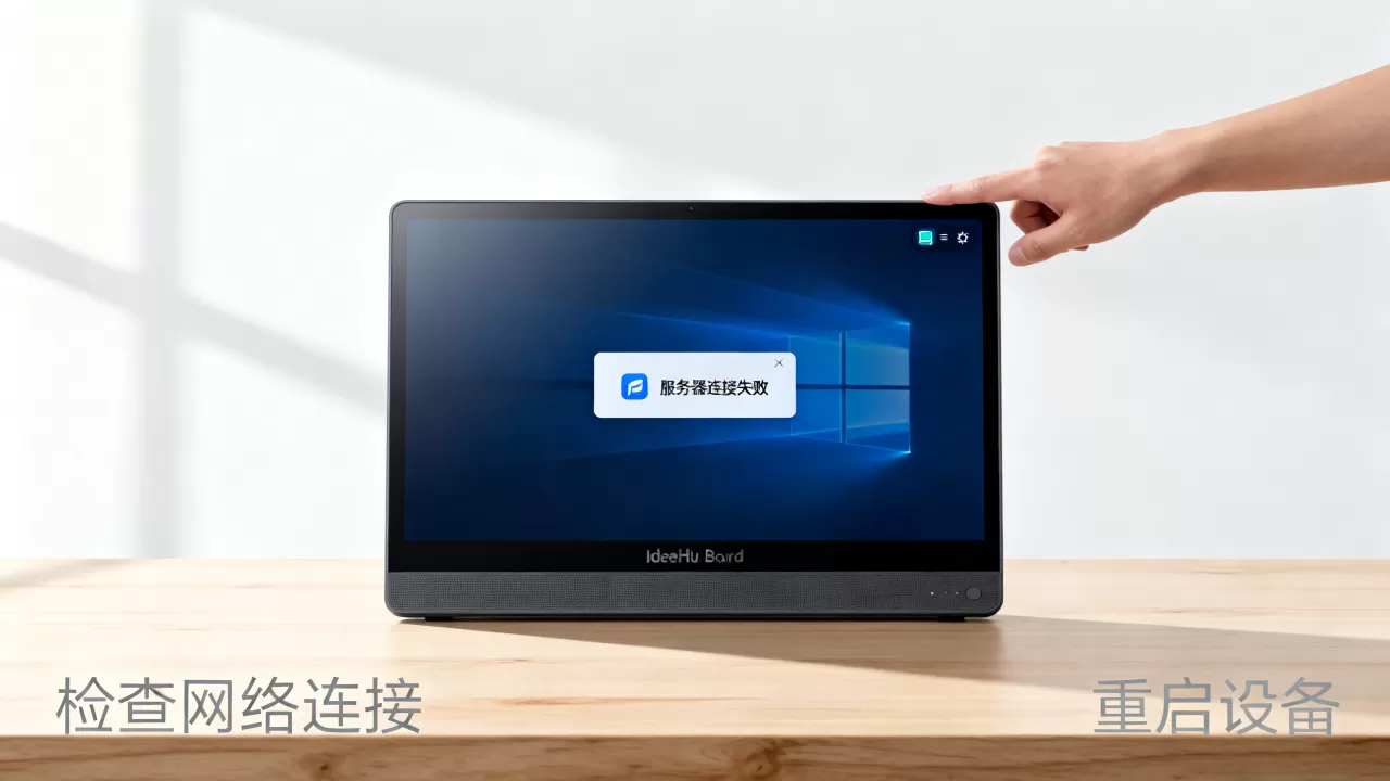 安卓客户端服务器连接失败怎么办?IdeaHub Board设备安卓设置教程 安卓客户端服务器连接失败怎么办?IdeaHub Board设备安卓设置教程
