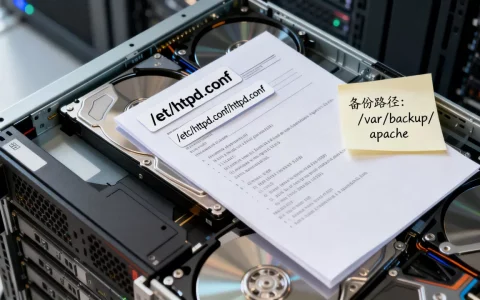 apache配置文件路径在哪？配置文件备份路径不存在怎么解决
