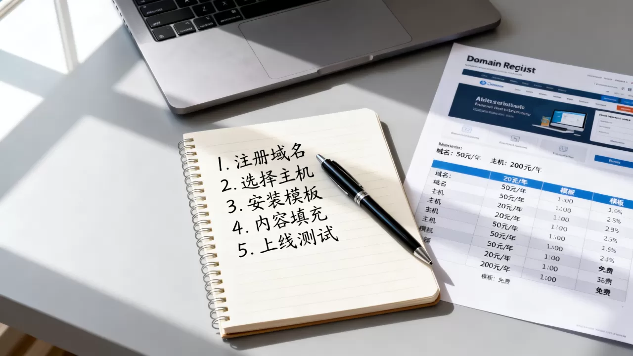 个人制作网站的流程是什么？零基础建站需要多少钱
