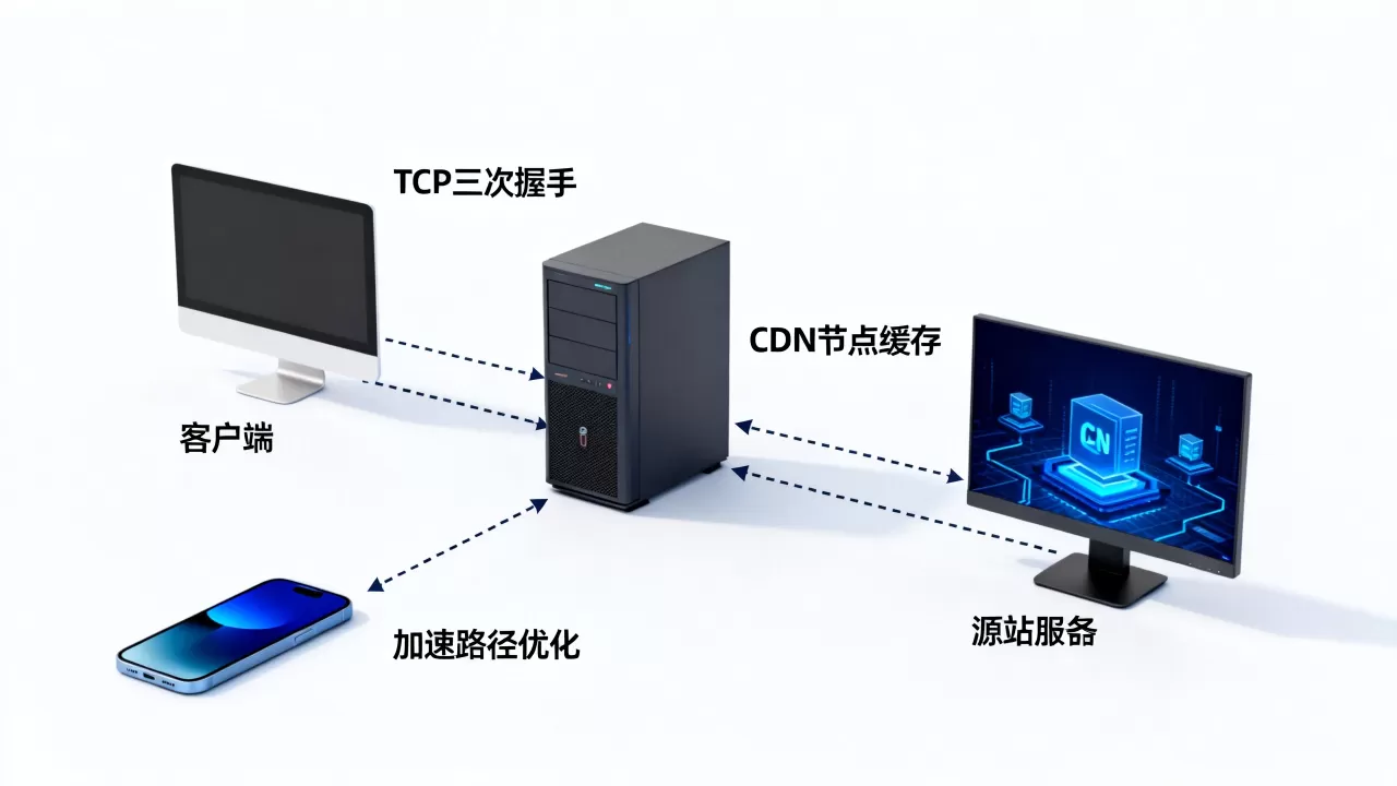 TCP怎么接入CDN?CDN加速TCP连接原理 TCP怎么接入CDN?CDN加速TCP连接原理
