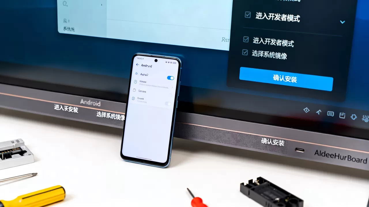安卓手机如何刷wp系统？IdeaHub Board设备安卓设置教程