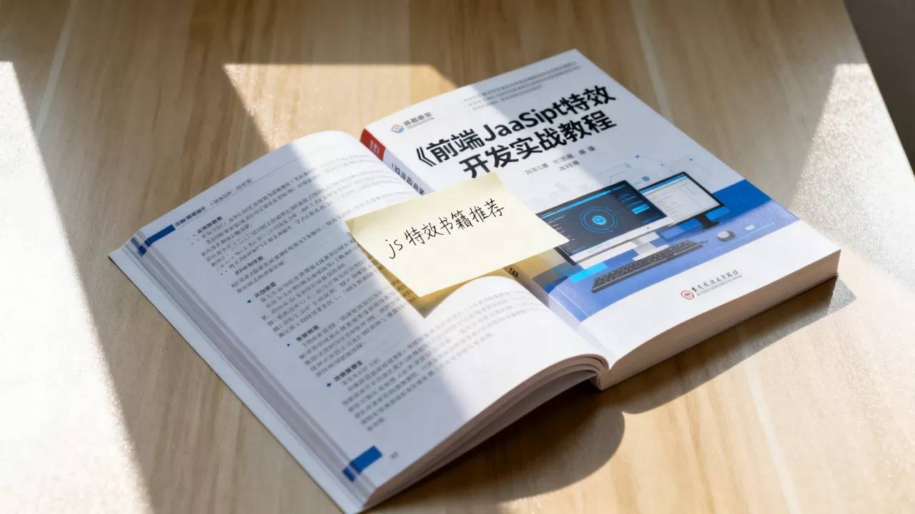 js特效书籍推荐哪本？前端JavaScript特效开发实战教程