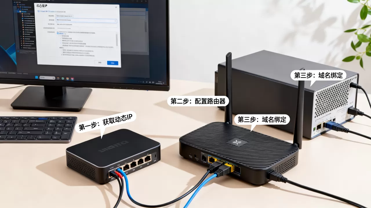 个人动态IP域名解析过程是什么？动态IP域名解析教程