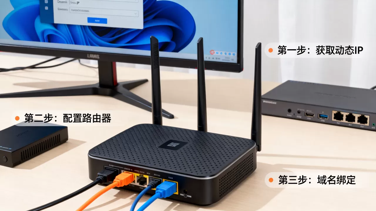 个人动态IP域名解析过程是什么？动态IP域名解析教程