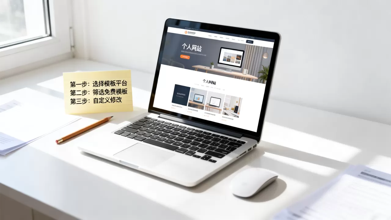 个人制作的网站模板怎么找？个人网站模板免费制作教程