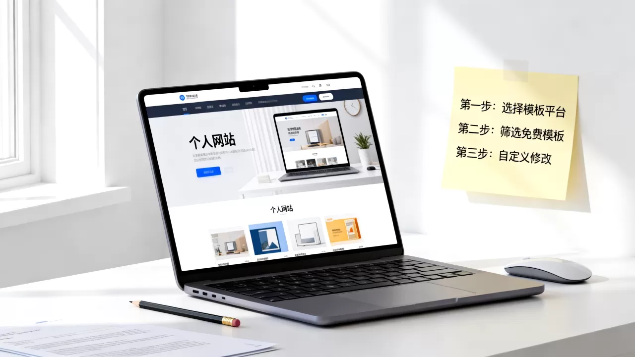 个人制作的网站模板怎么找？个人网站模板免费制作教程