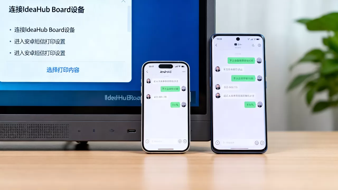 安卓短信打印怎么设置?IdeaHub Board设备安卓配置教程 安卓短信打印怎么设置?IdeaHub Board设备安卓配置教程