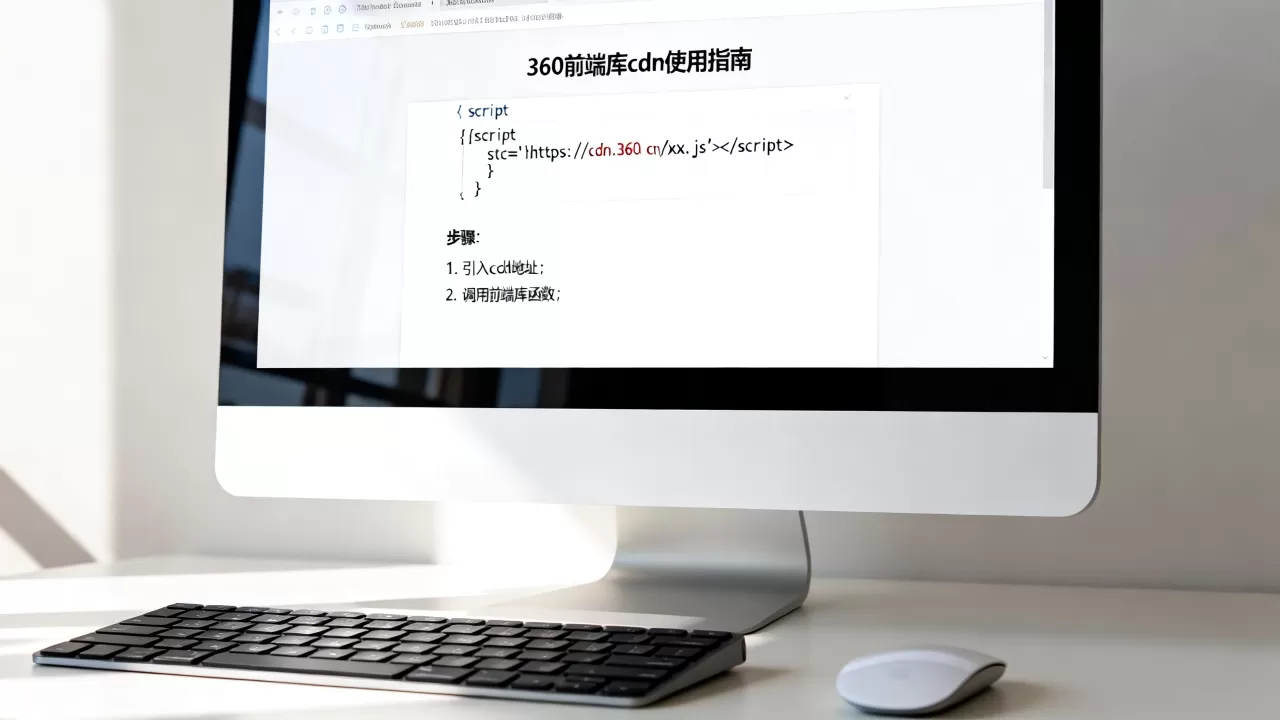 360前端库cdn怎么用?360前端库cdn地址是多少 360前端库cdn怎么用?360前端库cdn地址是多少