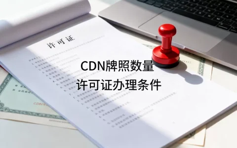 CDN牌照到底有多少张？办理CDN许可证需要什么条件