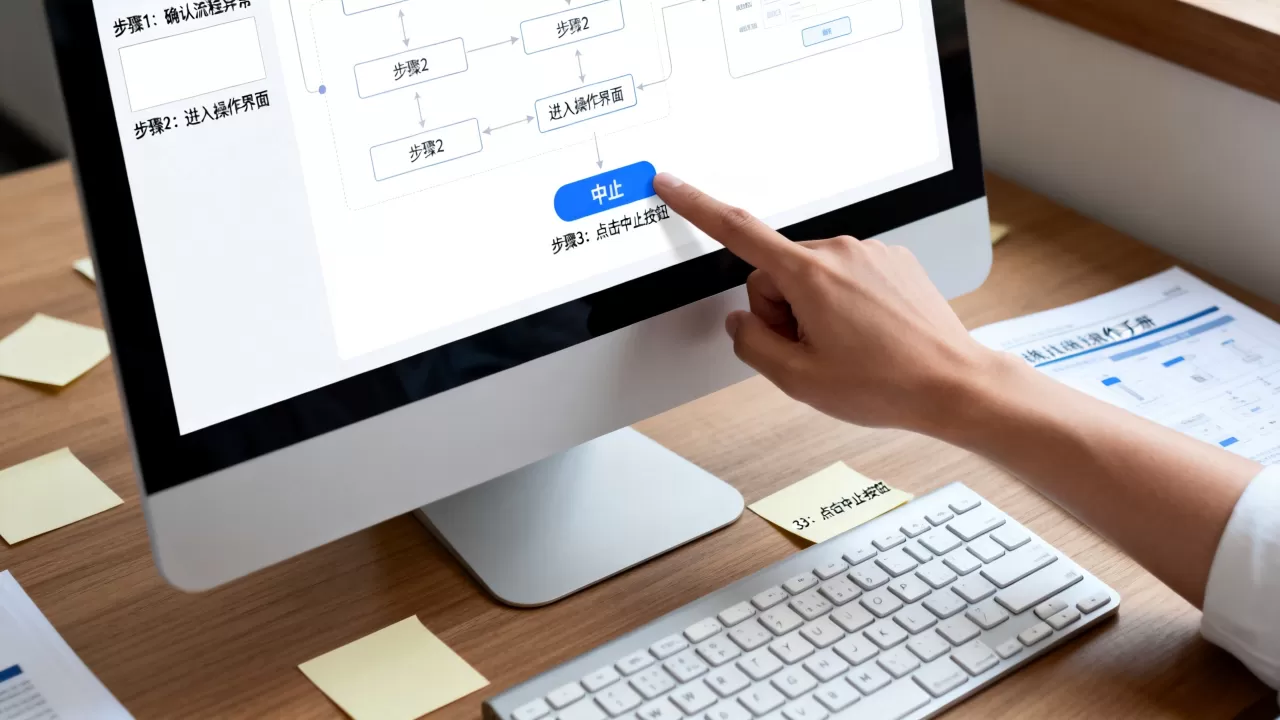 流程为何被安全中止?手动中止流程的具体操作步骤 流程为何被安全中止?手动中止流程的具体操作步骤