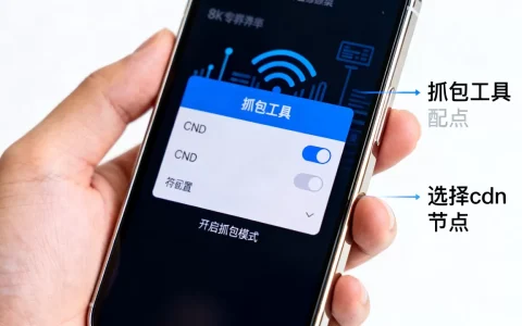 手机抓包cdn怎么配置？手机抓包cdn教程