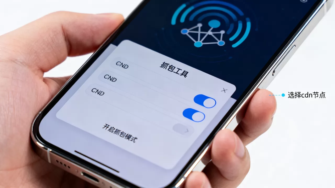 手机抓包cdn怎么配置？手机抓包cdn教程