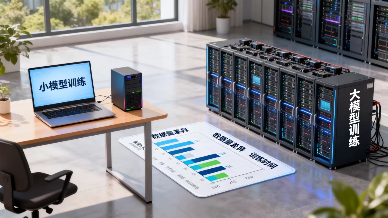AI小模型训练与大模型有啥区别?大模型和小模型的区别 AI小模型训练与大模型有啥区别?大模型和小模型的区别