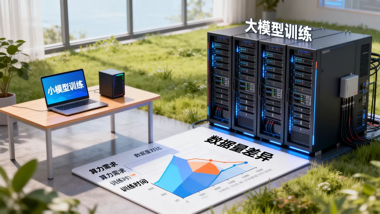 AI小模型训练与大模型有啥区别?大模型和小模型的区别 AI小模型训练与大模型有啥区别?大模型和小模型的区别