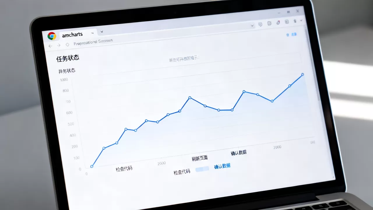 Chrome浏览器amcharts title不显示任务状态怎么办? Chrome浏览器amcharts title不显示任务状态怎么办?