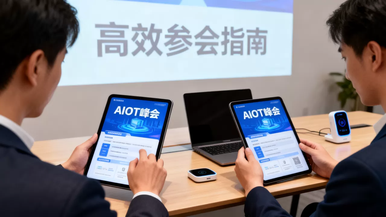 AIoT峰会到底怎么用？AIoT峰会如何高效参会