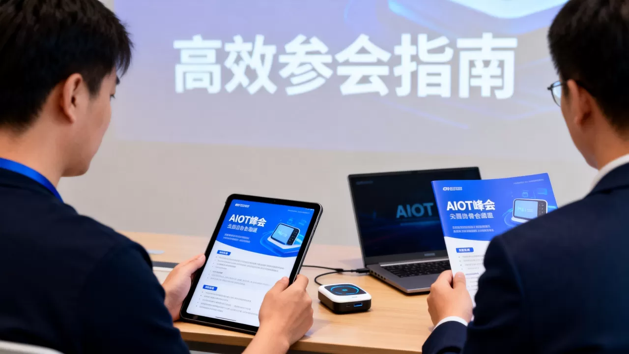 AIoT峰会到底怎么用？AIoT峰会如何高效参会