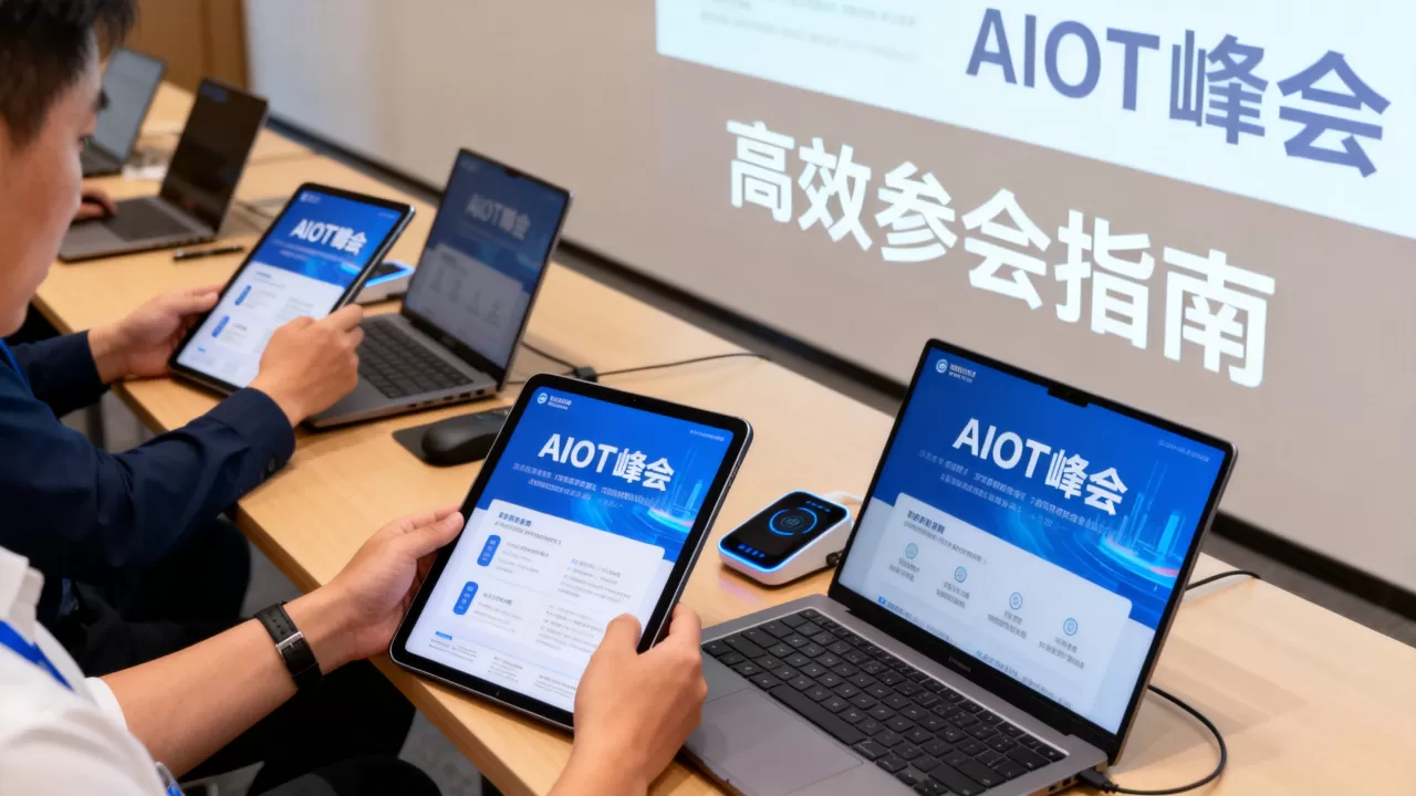 AIoT峰会到底怎么用？AIoT峰会如何高效参会