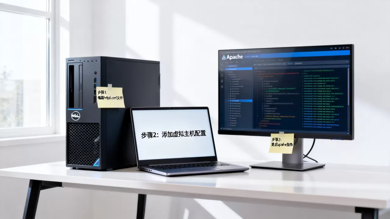 apache怎么配置多站点？apache配置多站点教程