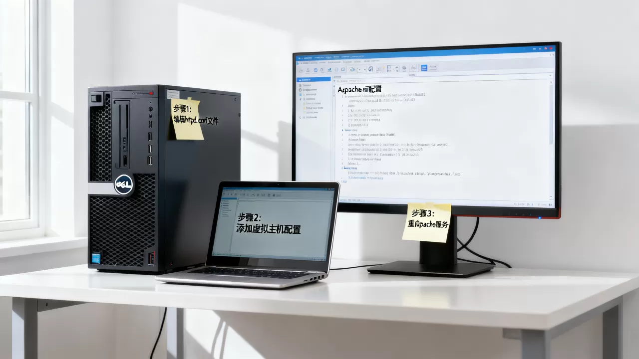 apache怎么配置多站点？apache配置多站点教程