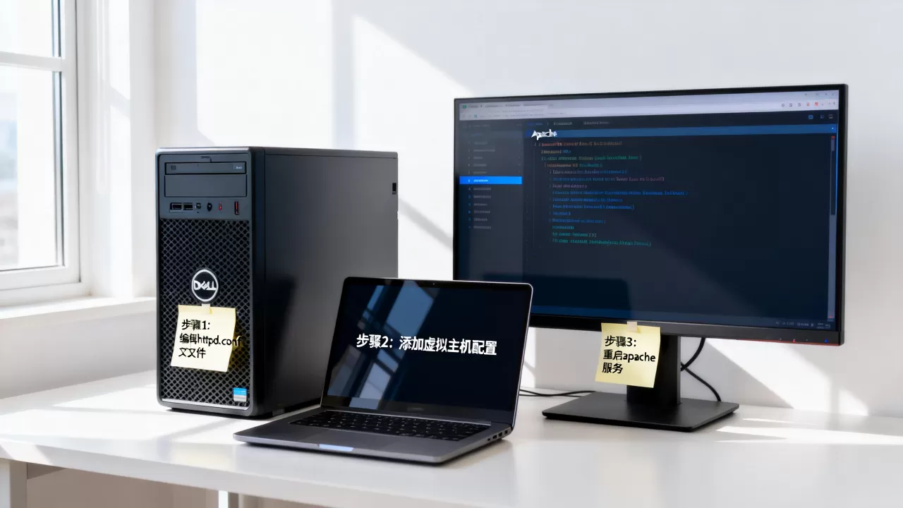 apache怎么配置多站点？apache配置多站点教程