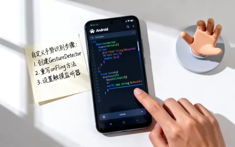 Android手势操作怎么实现？Android自定义手势识别教程
