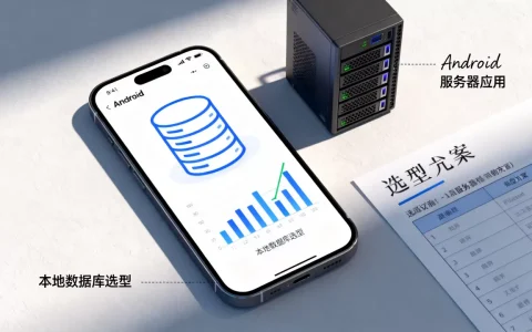 Android数据库服务器怎么用？Android本地数据库选型