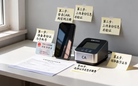 个人办理CA数字证书怎么操作？个人办理ca数字证书流程