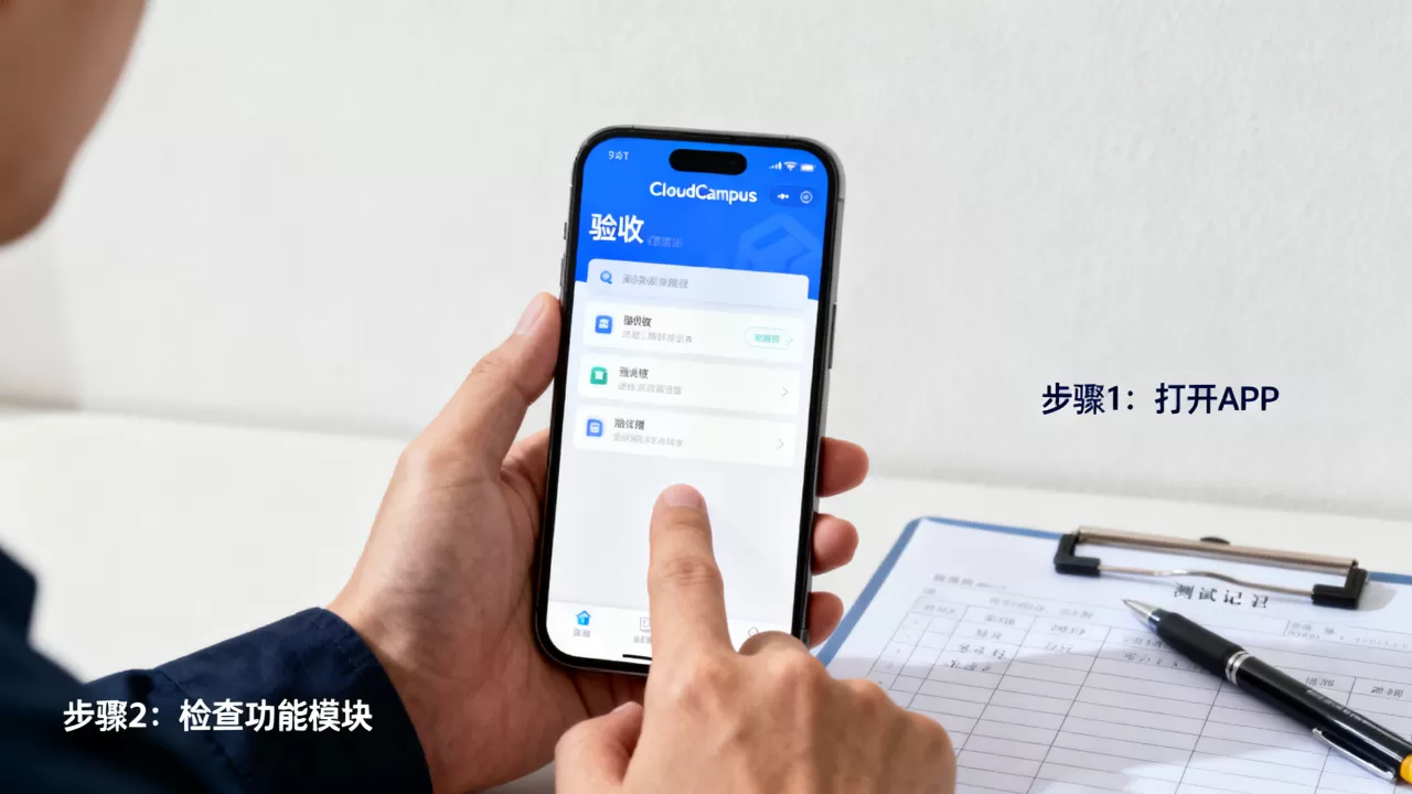 安卓测试CloudCampur APP验收失败怎么办？CloudCampus APP现场验收教程