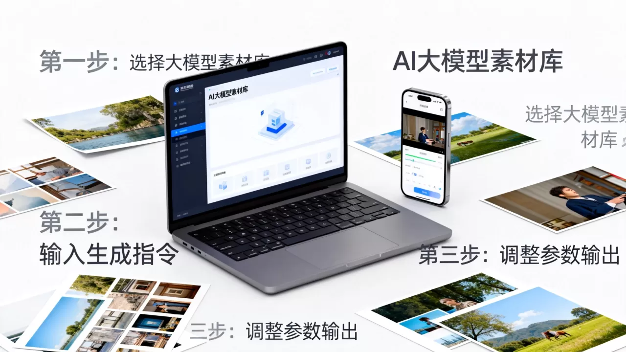AI大模型发布素材怎么用?大模型生成视频图片教程 AI大模型发布素材怎么用?大模型生成视频图片教程