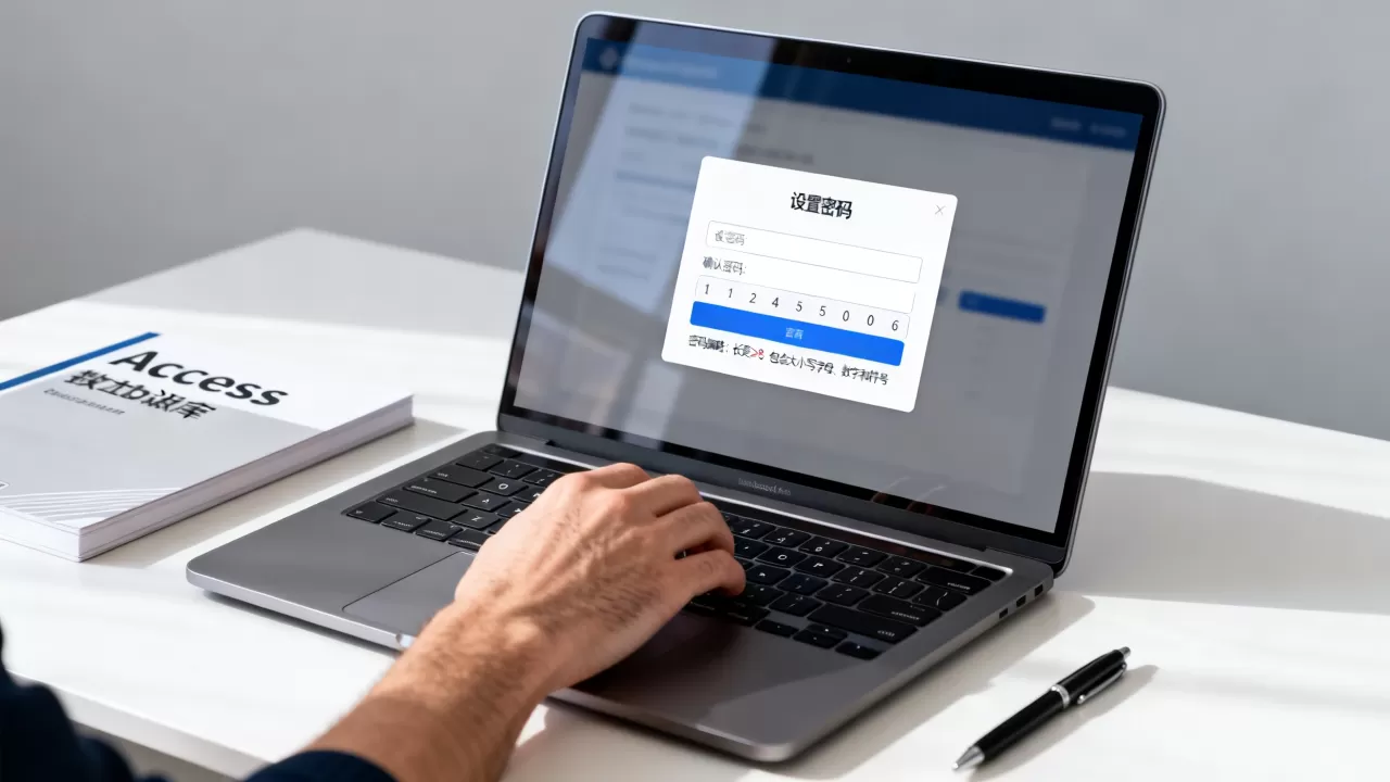Access密码怎么设置？Access数据库设置密码策略