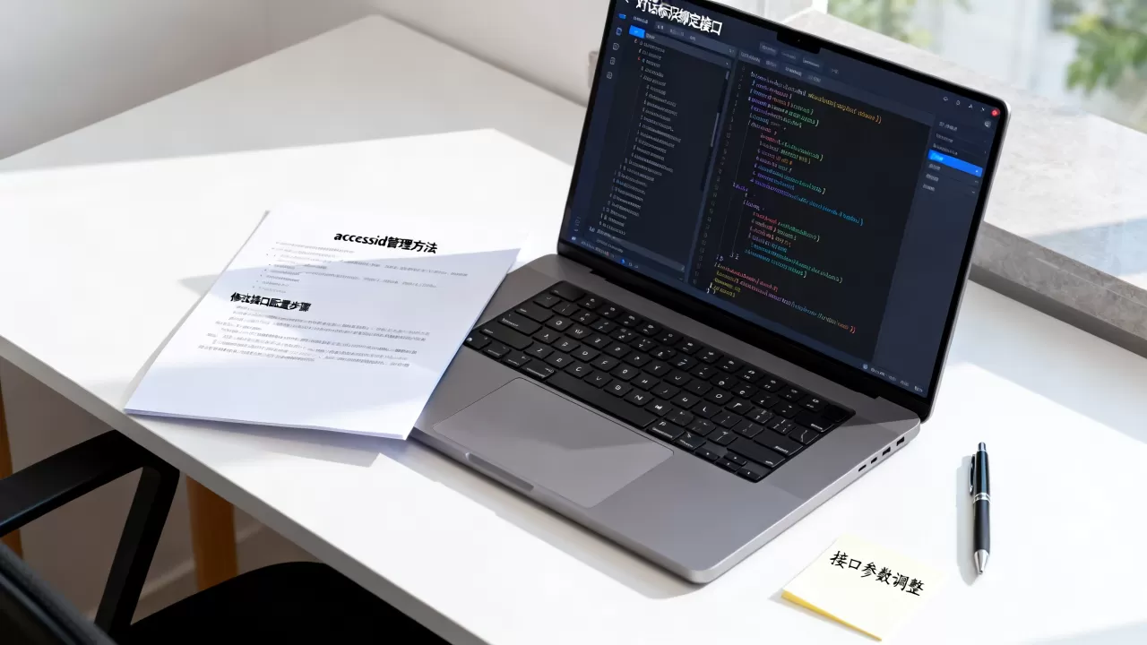 accessid管理怎么修改对话标识绑定接口？accessid管理方法