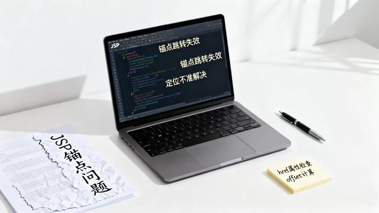 JSP锚点跳转失效怎么办?jsp锚点定位不准怎么解决 JSP锚点跳转失效怎么办?jsp锚点定位不准怎么解决