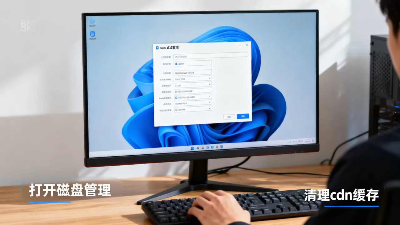 cdn打开磁盘管理怎么操作?如何清理cdn缓存 cdn打开磁盘管理怎么操作?如何清理cdn缓存