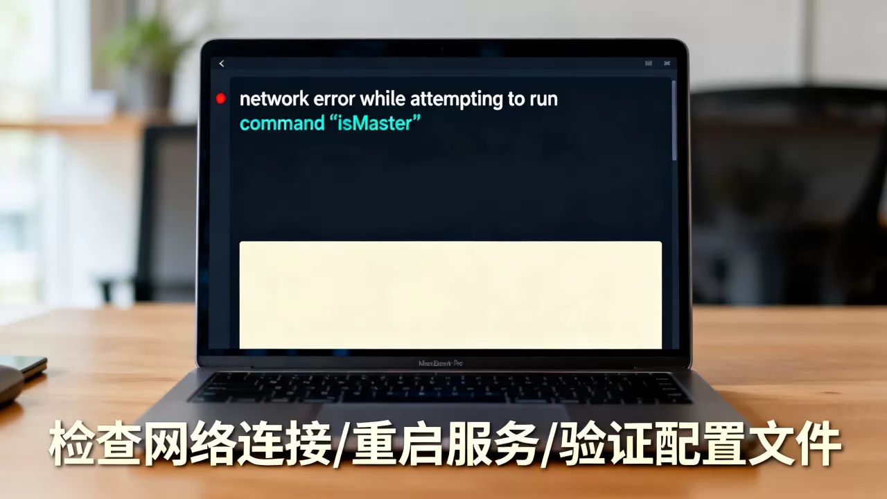 连接失败提示network error while attempting to run command ‘isMaster’怎么解决 连接失败提示network error while attempting to run command ‘isMaster’怎么解决