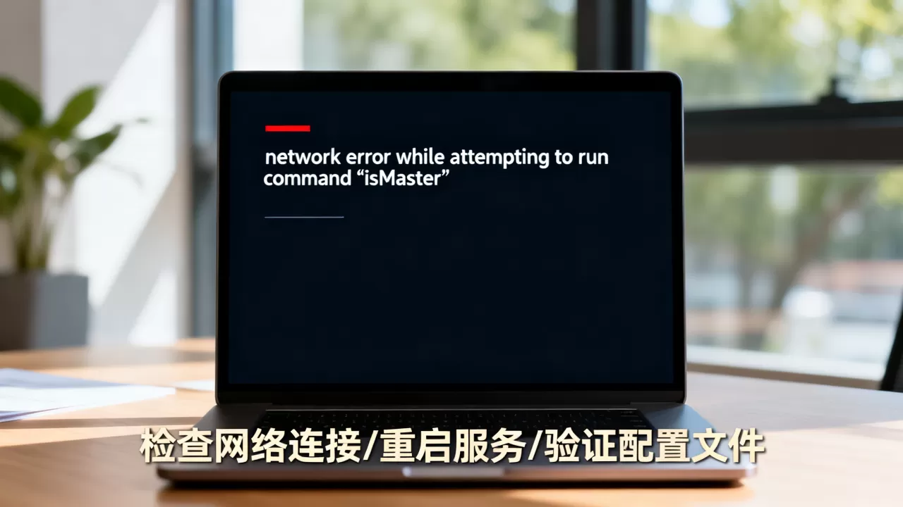 连接失败提示network error while attempting to run command ‘isMaster’怎么解决 连接失败提示network error while attempting to run command ‘isMaster’怎么解决
