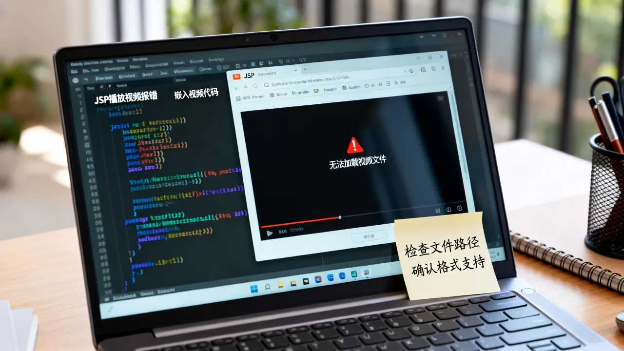 JSP播放视频报错怎么办?jsp网页嵌入视频代码 JSP播放视频报错怎么办?jsp网页嵌入视频代码