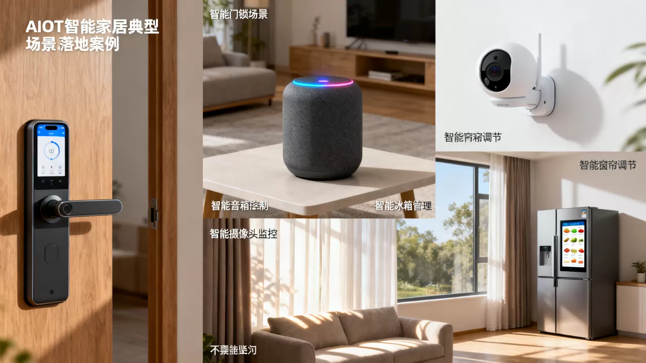 AIoT应用产品有哪些典型场景?智能家居落地案例 AIoT应用产品有哪些典型场景?智能家居落地案例