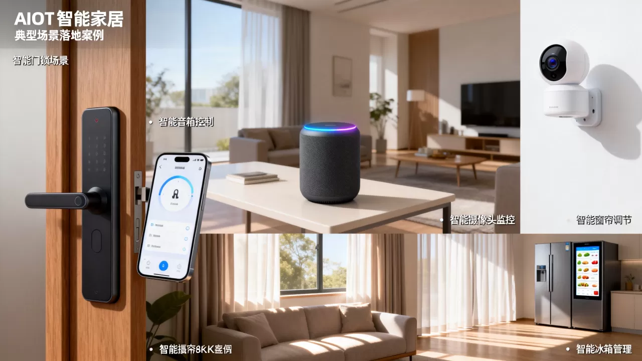 AIoT应用产品有哪些典型场景?智能家居落地案例 AIoT应用产品有哪些典型场景?智能家居落地案例