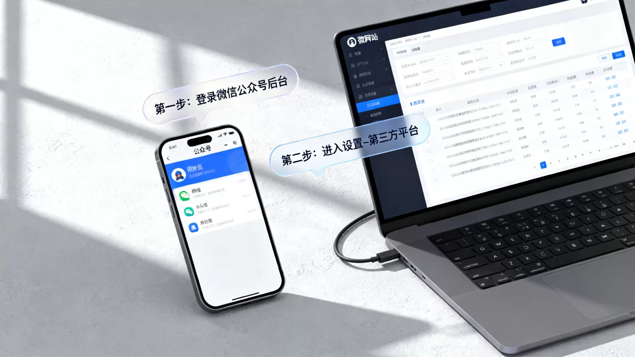 个人公众号怎么连接微网站？微信公众号绑定微网站教程