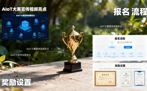 AIoT大赛宣传视频有什么亮点？AIoT大赛报名流程及奖励