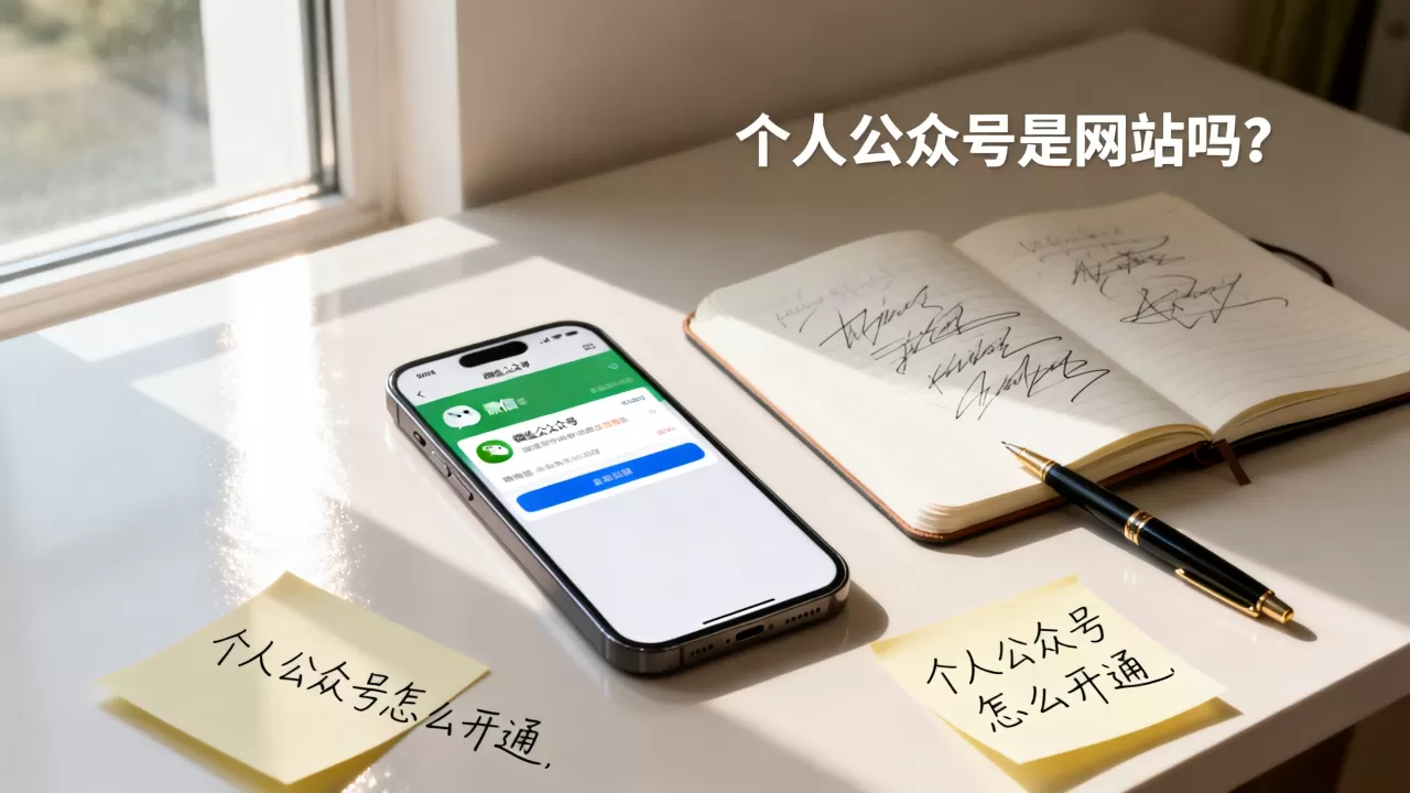 个人公众号是网站吗？个人公众号怎么开通