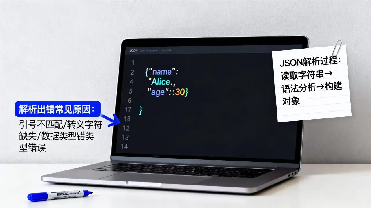 JSON解析过程是怎样的?JSON解析出错怎么办 JSON解析过程是怎样的?JSON解析出错怎么办
