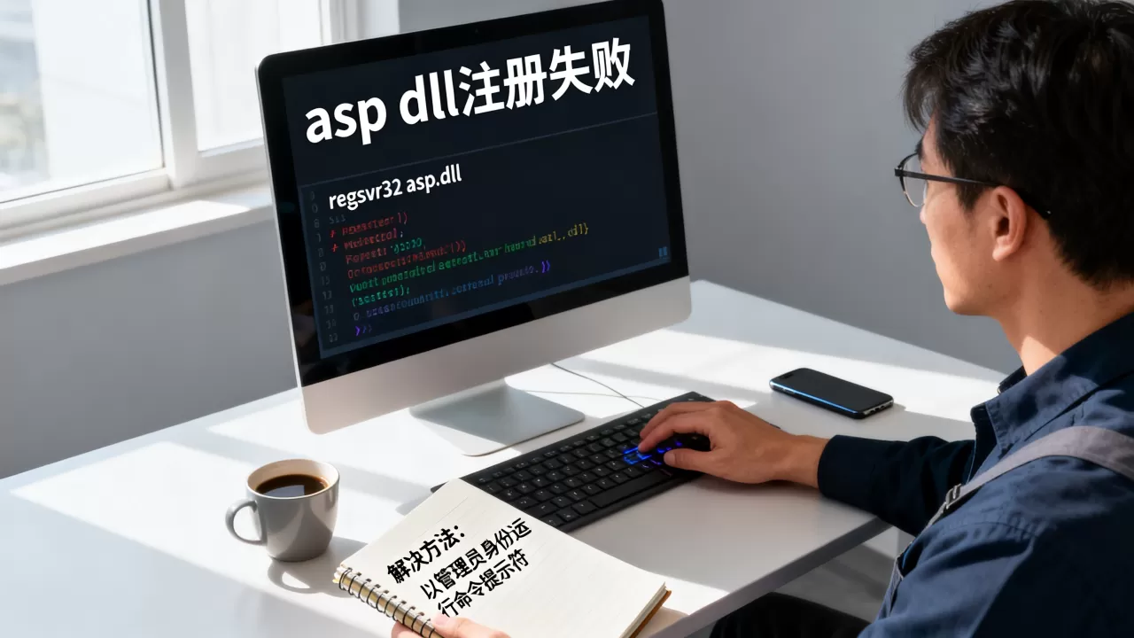 asp dll注册失败怎么办?asp dll注册失败解决方法 asp dll注册失败怎么办?asp dll注册失败解决方法