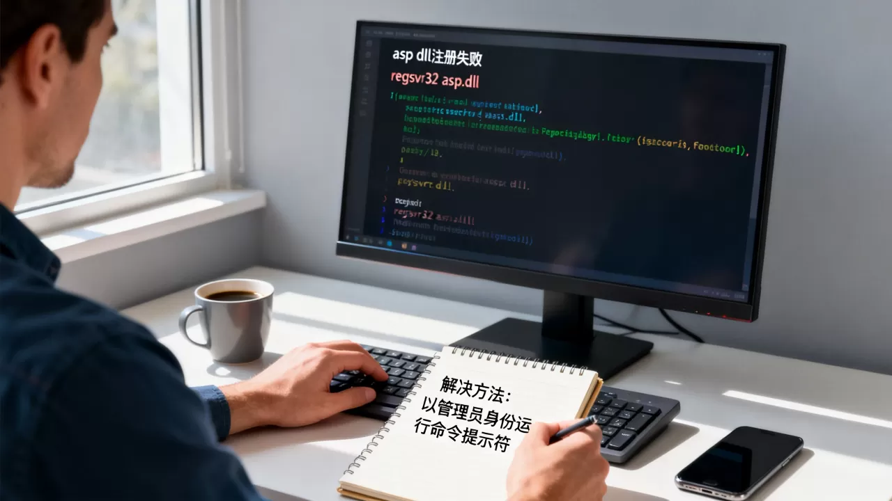 asp dll注册失败怎么办?asp dll注册失败解决方法 asp dll注册失败怎么办?asp dll注册失败解决方法