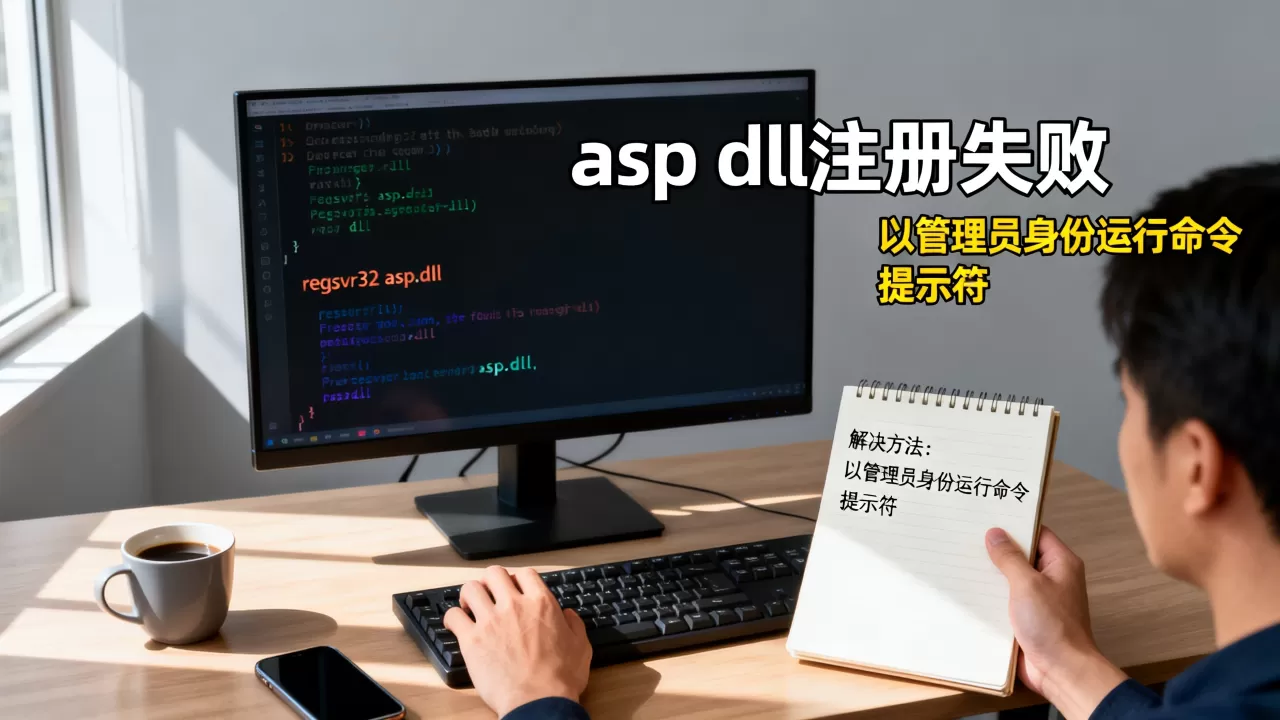 asp dll注册失败怎么办?asp dll注册失败解决方法 asp dll注册失败怎么办?asp dll注册失败解决方法