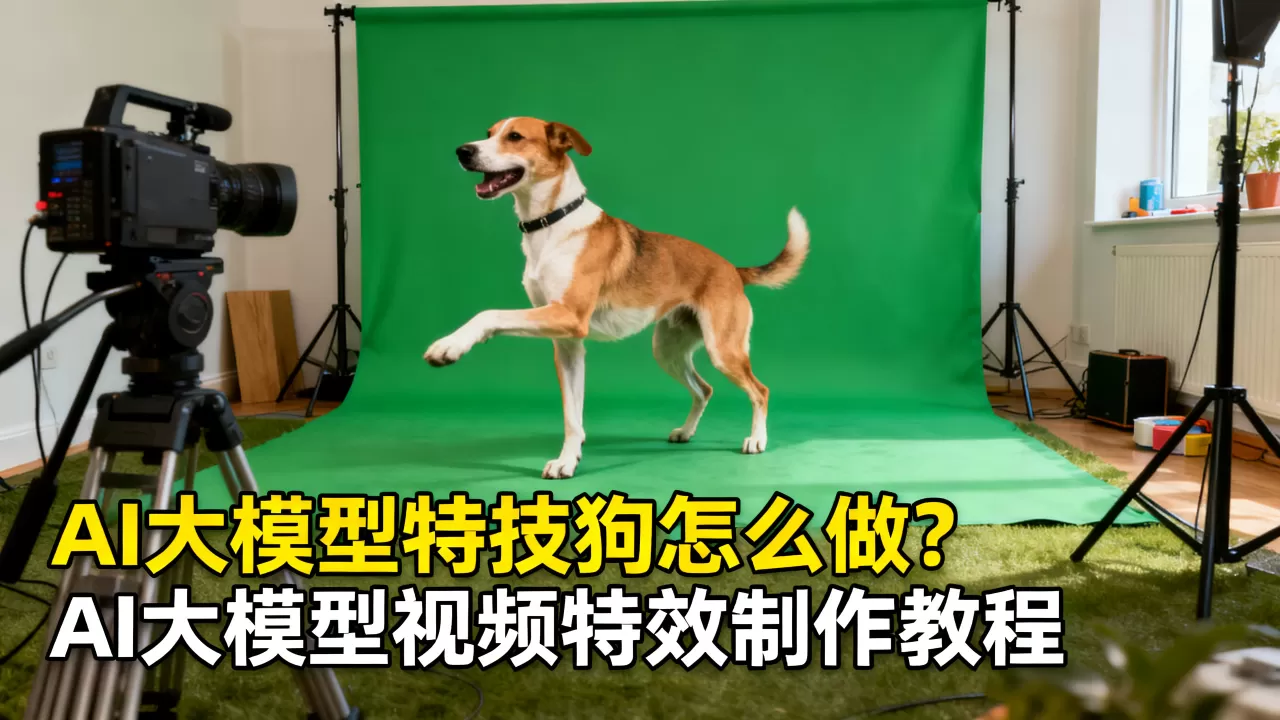 AI大模型特技狗怎么做?AI大模型视频特效制作教程 AI大模型特技狗怎么做?AI大模型视频特效制作教程